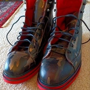 Marc Nolan Camo boots size 13